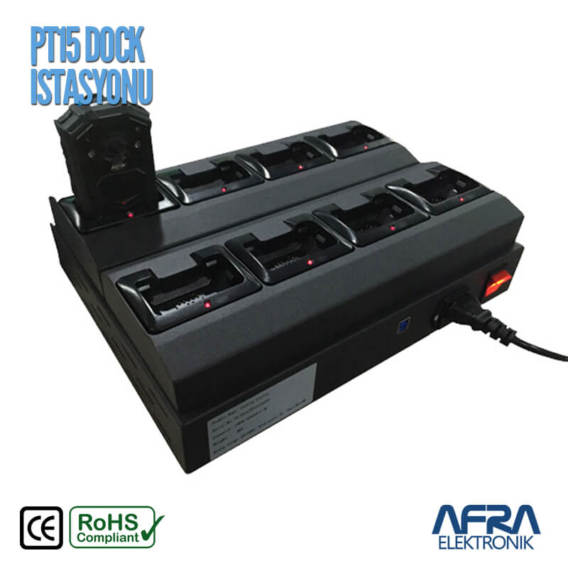 PT15DOCK Afra PT15 Dock Station Toplu Şarj ve Yedekleme İstasyonu - Görsel 1