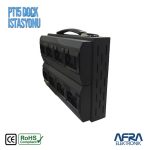 Afra PT15 Dock Station Toplu Şarj ve Yedekleme İstasyonu - Görsel 2