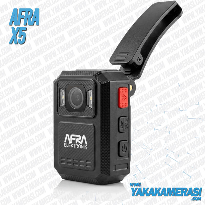X5B-9 Afra X5 Profesyonel Yaka Kamerası 64GB - Görsel 1