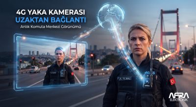 4G Yaka Kamerası Uzaktan Bağlantı
